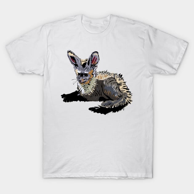 Bat-eared Fox T-Shirt by michdevilish